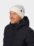 Eisbär Mütze (Beanie) Salma 2.0 - Merinomix, Rippstruktur - weiss - 1 Stück