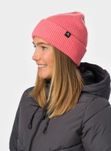 Eisbär Mütze (Beanie) Salma 2.0 - Merinomix, Rippstruktur - pink - 1 Stück