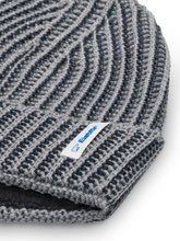 Polar Bear Beanie Sorrak - Merinomix - grey - 1 piece