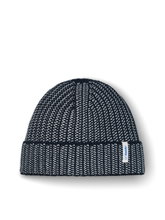 Polar Bear Beanie Sorrak - Merinomix - midnight blue/fjord - 1 piece