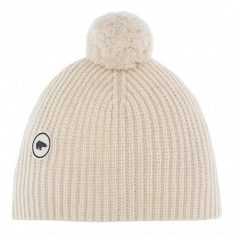 Polar Bear Hat (Pom Pom) Mirna - Cashmere - Beige Women