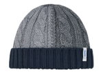 Polar Bear Beanie Alba - Merinomix - grey/navy blue - 1 piece