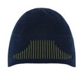Eisbär Mütze (Beanie) Active (warm, hohe Funktionalität) deepblau/limegrün - 1 Stück