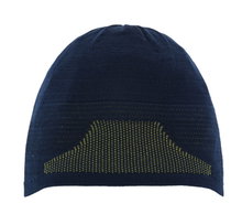 Eisbär Mütze (Beanie) Active Pro (temperaturregulierung) deepblau/limegrün - 1 Stück