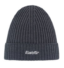 Eisbär Mütze (Beanie) Poca RL - Rippstruktur - anthrazitgrau - 1 Stück