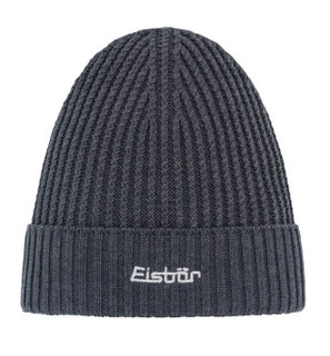 Eisbär Mütze (Beanie) Poca RL - Rippstruktur - anthrazitgrau - 1 Stück