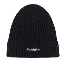 Eisbär Beanie Poca RL - Ribbed Structure - black - 1 Piece