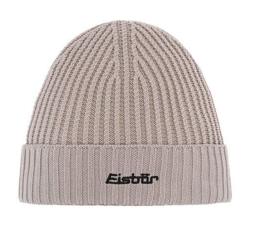 Eisbär Beanie Poca RL - Ribbed Structure - Silver - 1 Piece