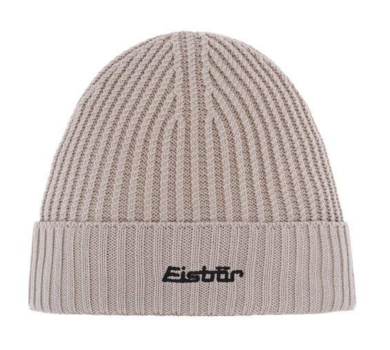 Eisbär Beanie Poca RL - Ribbed Structure - Silver - 1 Piece
