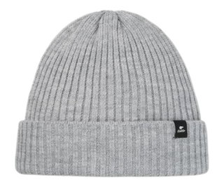 Eisbär Mütze (Beanie) Ripp MÜ 2.0 Rippstruktur - grau - 1 Stück