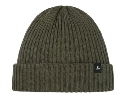 Polar Bear Beanie (Beanie) Ribbed MÜ 2.0 Rib Structure - Dark Green - 1 Piece