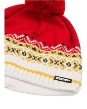 Polar Bear Hat (Pom Pom) Kaiser OS - red/white/yellow - 1 piece