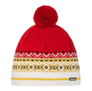 Polar Bear Hat (Pom Pom) Kaiser OS - red/white/yellow - 1 piece