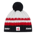 Polar Bear Hat (Pom Pom) Kova SA - Merinomix - white/black/red - 1 piece