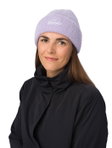 Polar Bear Winter Hat (Beanie) Mana - Fluffy Texture - Ladies Violet - 1 Piece