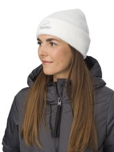 Eisbär Wintermütze (Beanie) Mana - Flauschige Textur - Damen weiss - 1 Stück