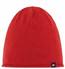 Polar Bear Beanie Merino Wool Oversize Pulse Red Men