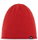 Eisbär Mütze (Beanie) Merinowolle Oversize Pulse rot Herren