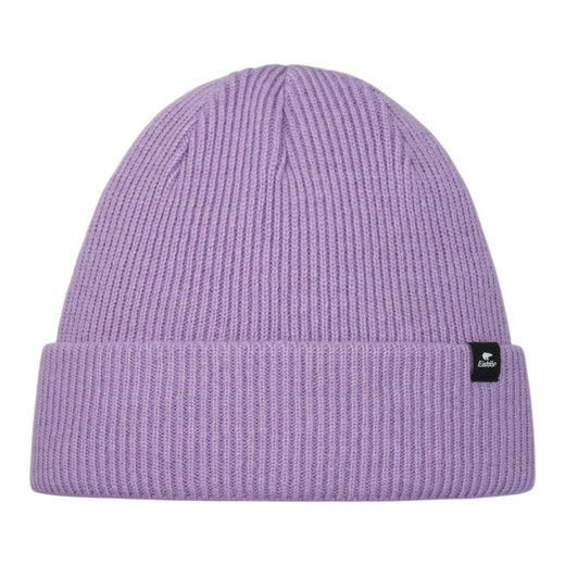 Eisbär Mütze (Beanie) Salma 2.0 - Merinomix, Rippstruktur - violett - 1 Stück