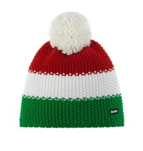 Polar Bear Winter Hat Star with Pom Pom (Pompon) Green/Red/White - 1 Piece