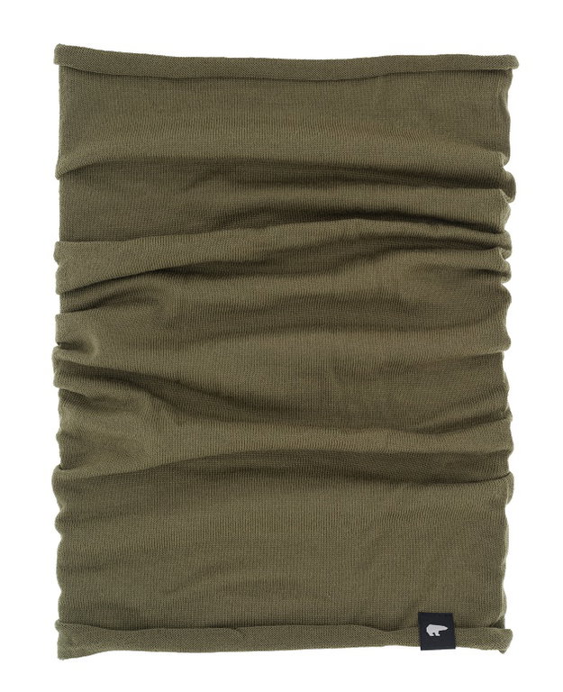Eisbär Multifunktionstuch Pulse Merinowolle khaki Herren