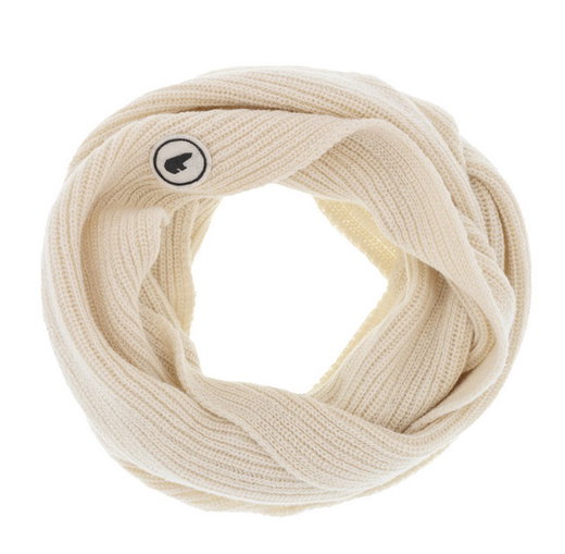 Eisbär Tube Scarf Senen Loop (sustainable cashmere wool) cream white
