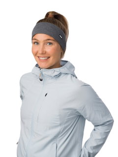Polar Bear Headband Havel (Merinomix) - anthracite grey - 1 piece