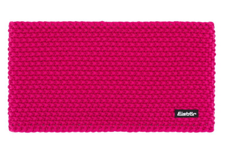 Eisbär Stirnband Jamie (Breite 13.5cm) - Futter aus Fleece - magenta - 1 Stück