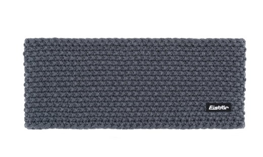 Eisbär Stirnband Jamies (Futter aus Fleece-Merinowolle) anthrazitgrau Damen