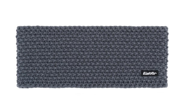 Eisbär Stirnband Jamies (Futter aus Fleece-Merinowolle) anthrazitgrau Damen