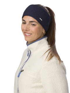 Polar Bear Headband Jamies (Lining made from fleece merino wool) anthracite grey Ladies