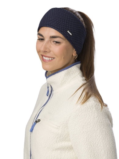 Eisbär Stirnband Jamies (Futter aus Fleece-Merinowolle) anthrazitgrau Damen