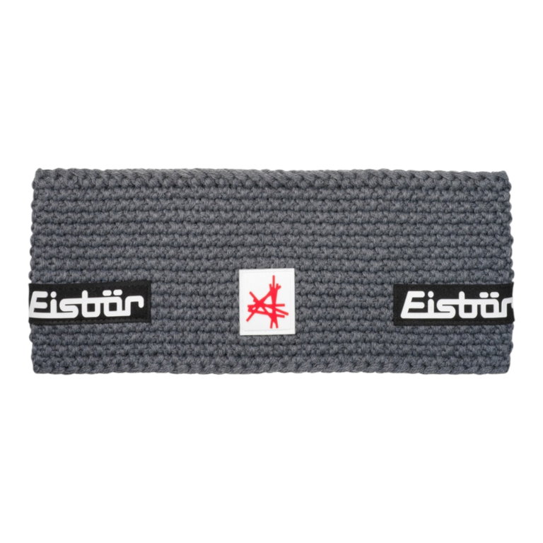 Eisbär Stirnband Jamies Ski Austria (Merinomix) anthrazitgrau - 1 Stück