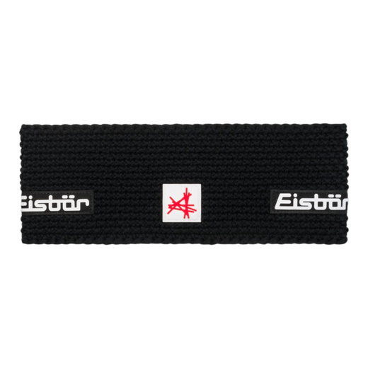 Eisbär Stirnband Jamies Ski Austria (Merinomix) schwarz - 1 Stück