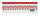 Polar Bear Headband Vincent Nordic Merinomix - white/red - 1 piece