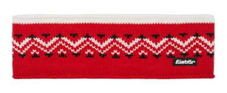 Polar Bear Headband Vincent Nordic Merinomix - red/white - 1 piece