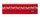 Polar Bear Headband Vincent Nordic Merinomix - red/white - 1 piece