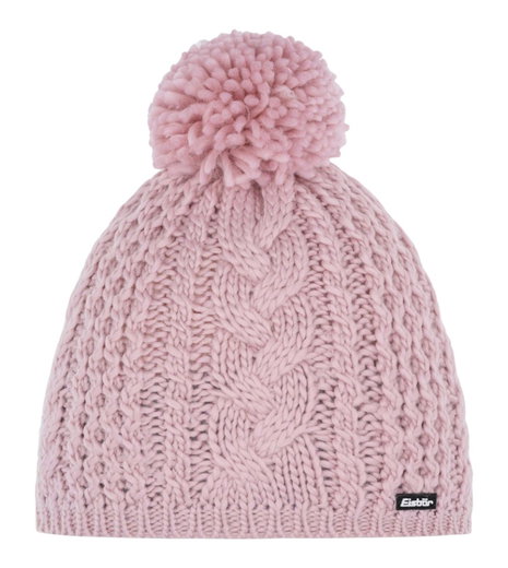 Eisbär Strickmütze (Pompon) Afra Damen - pink/rosa - 1 Stück