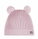 Eisbär Wintermütze (Pompon) Ponti - mit Wollpompon als Ohren - pink - Kinder