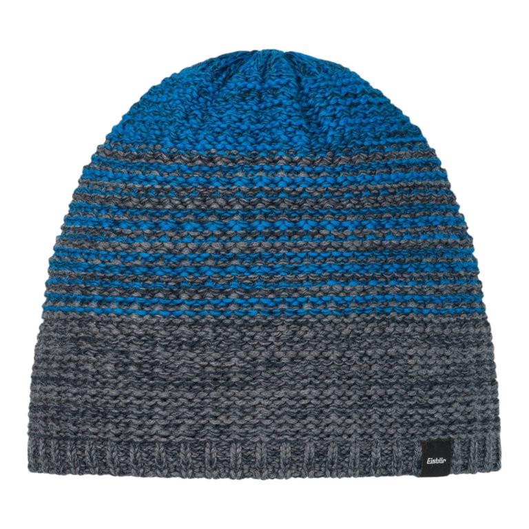 Eisbär Wintermütze (Beanie) Campo - Merinomix - anthrazitgrau/kobaltblau - 1 Stück