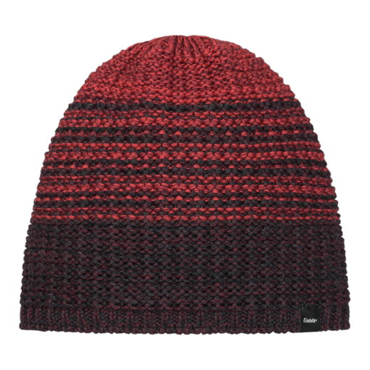 Eisbär Wintermütze (Beanie) Campo - Merinomix - rot/schwarz - 1 Stück