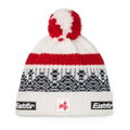 Eisbär Wintermütze Norrak Pompon SA - Merinomix, kuscheliges Fleece-Band - weiss - 1 Stück