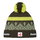 Eisbär Wintermütze Norrak Ski Austria (Pompon) - Merinomix, kuscheliges Fleece-Band - olivegrün/limegrün - 1 Stück