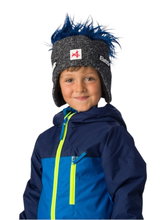Polar Bear Winter Hat (Ear Hat) Penny SA Kids - graphite grey/blue - 1 piece