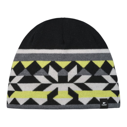 Eisbär Wintermütze (Beanie) Pixie - grau/limegrün - 1 Stück