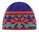 Polar Bear Winter Hat (Beanie) Pixie - orange/blue - 1 piece