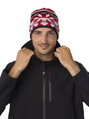 Eisbär Wintermütze (Beanie) Pixie - rot/blau - 1 Stück