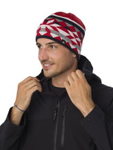 Polar Bear Winter Hat (Beanie) Pixie - red/blue - 1 piece