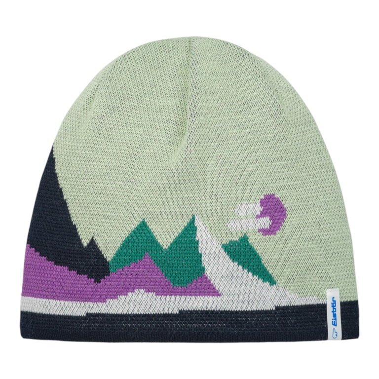 Eisbär Wintermütze (Beanie) Rate - hellgrün - 1 Stück