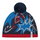 Eisbär Wintermütze (Bommel) Ready Pompon - warm, atmungsaktiv - blau/rot Kinder